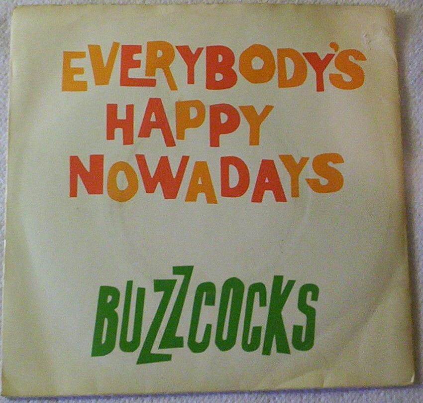 Buzzcocks - Everybody's Happy Nowadays - B Side: Why Can't I Touch It?