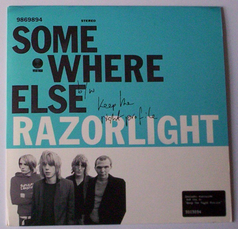 Razorlight - Somewhere Else - B Side: Dub Me Right Profile